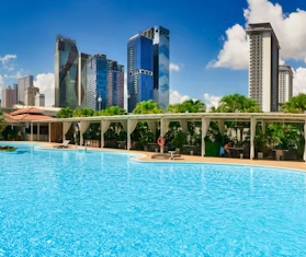 Large Outdoor Swimming Pool